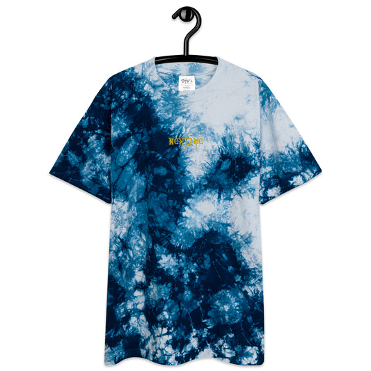 “NEXT2ME” Oversized tie-dye t-shirt