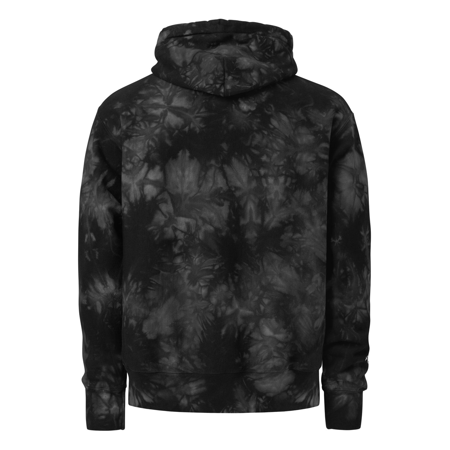 "BAD KARMA" Unisex Champion tie-dye hoodie